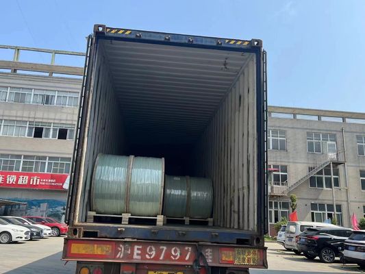 оптическое волокно 50.4km растяжимое привязывает поверхность члена 1.8mm FRP ровную